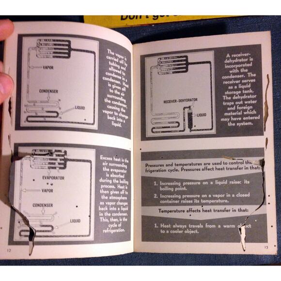 Vintage Original 1955 "Chevrolet Air Conditioning Training Theory & Operation" - Picture 4 of 7